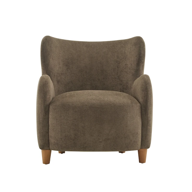 Bacho Fabric Wingback Accent Chair by Christopher Knight Home
