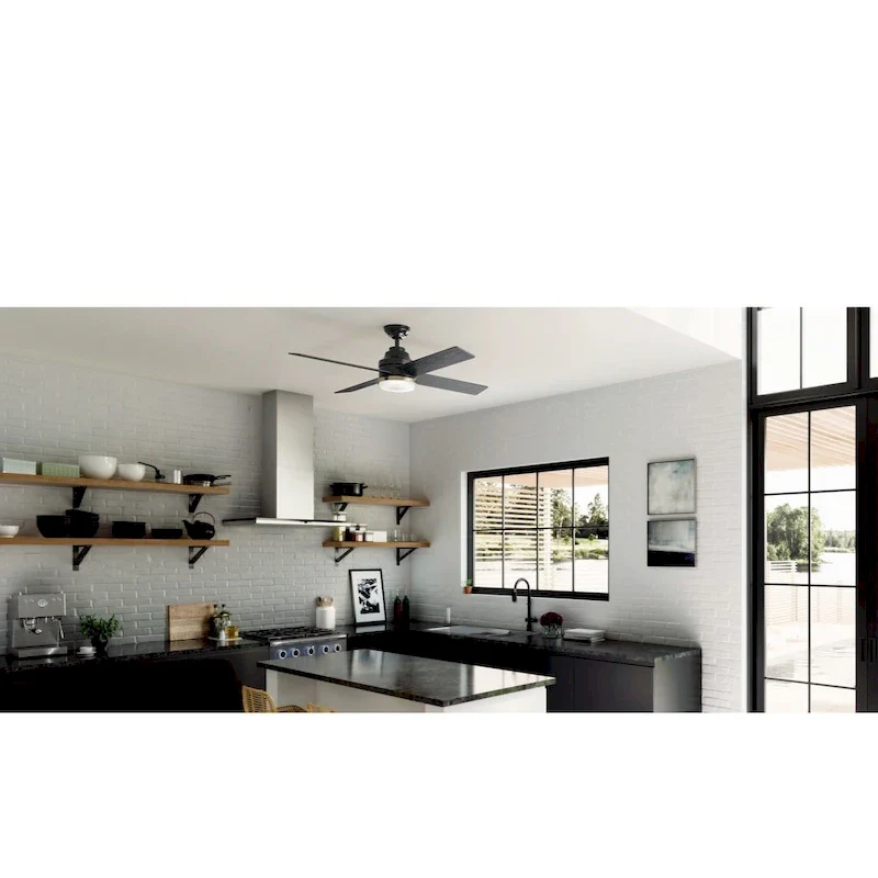 Casablanca 54  Daphne Ceiling Fan with LED Light Kit and Wall Control - Transitional