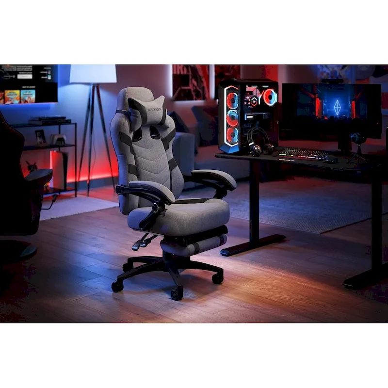 RESPAWN 110 Pro Gaming Chair - Gaming Chair with Footrest, Ergonomic Computer Desk Chair