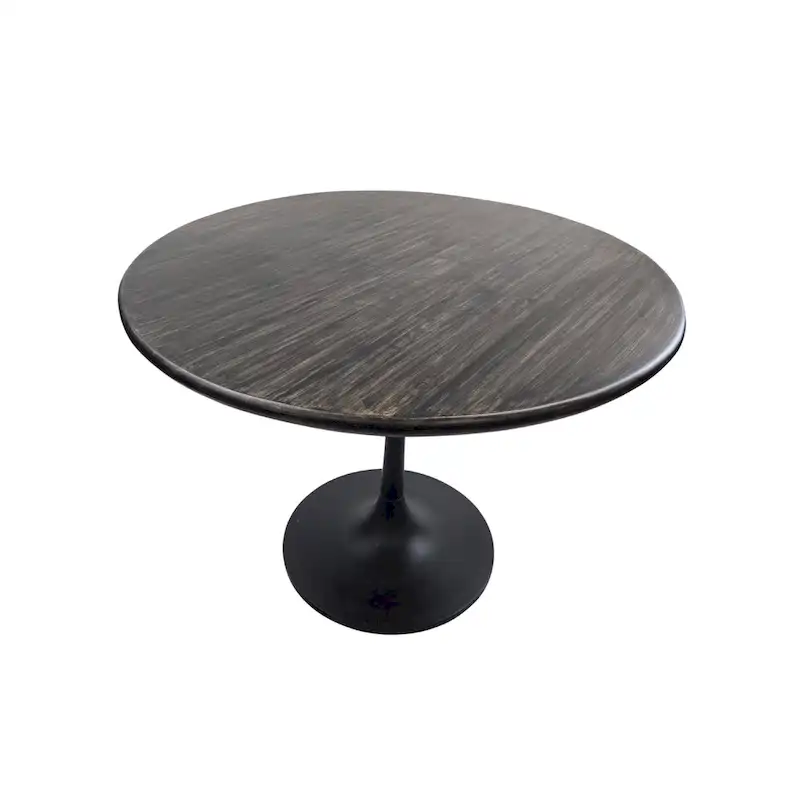 Carolina Living Alden Wood Top 36 Round Dining Table