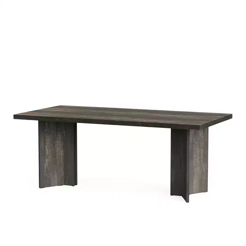 MAYEERTY 63 Inch Multifunctional Dining Table Executive Desk 1.57 Inch Thick E1 Board