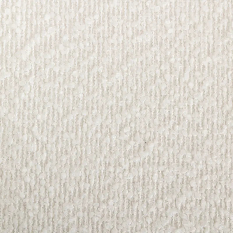 Roundhill Furniture Burbank Modern Round Boucle Dining Chairs, Set of 2