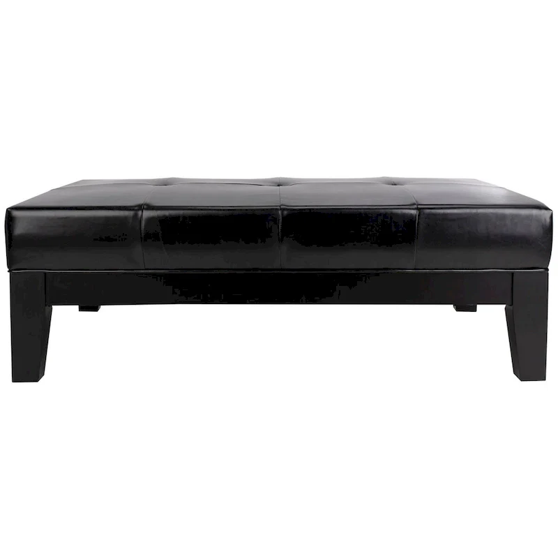 SAFAVIEH Kirsten Solid Wood Cocktail Ottoman