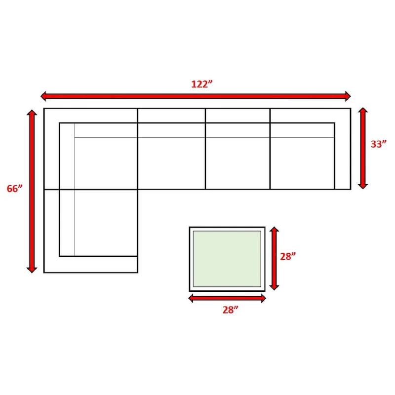 Wicker/Rattan 4 - Person Seating Group with Sunbrella Cushions