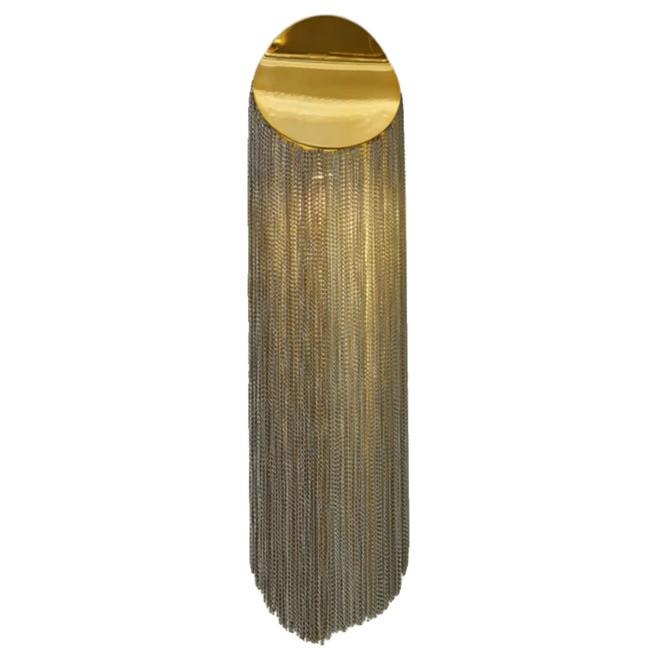 Luxury Metal Wall Light with Ambient Aluminium Shade