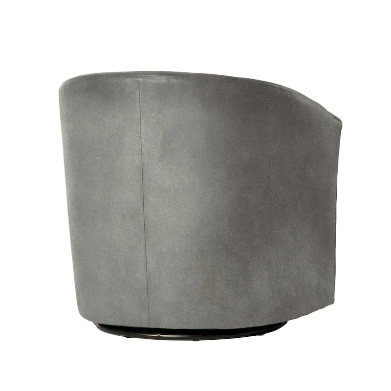 Ellery Modern Microfiber Swivel Accent Chair by Greyson Living