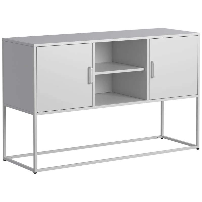Metal Sideboard Cabinet with Adjustable feet