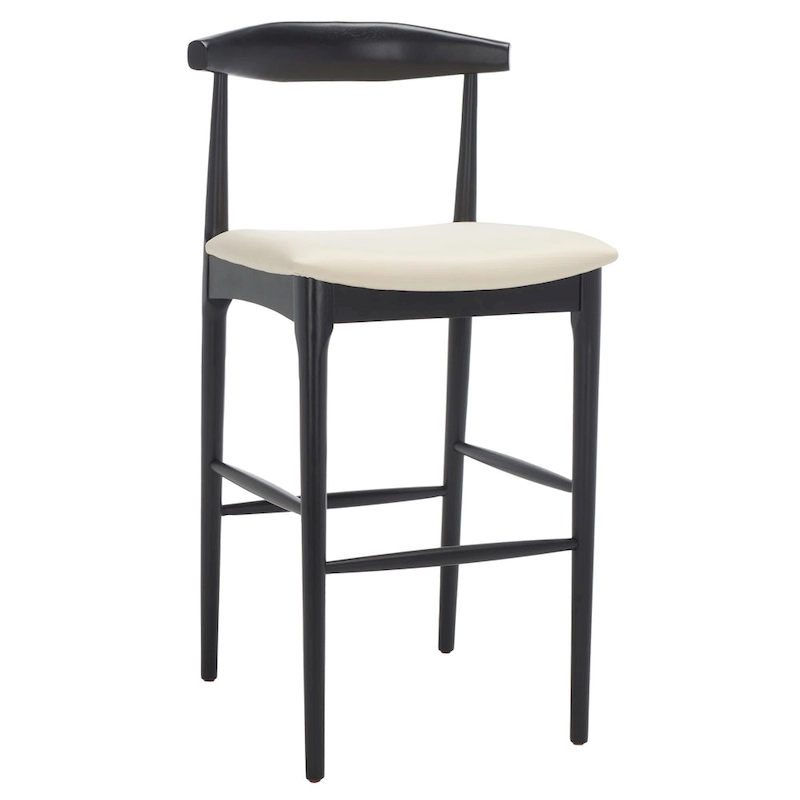 SAFAVIEH Miranda Retro 30-inch Bar Stool - 22 In. W x 21 In. D x 42 In. H - 22Wx21Dx42H