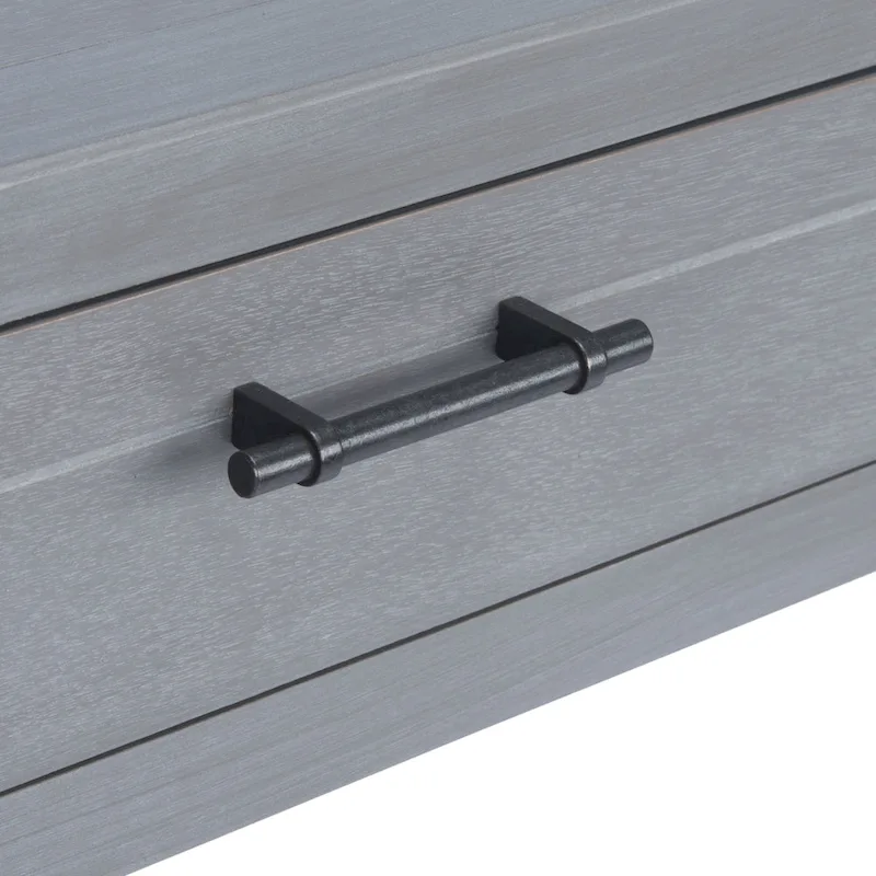 Zennure White Washed Grey Writing Desk