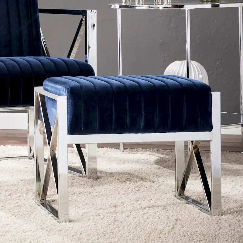 Brent Fabric Ottoman