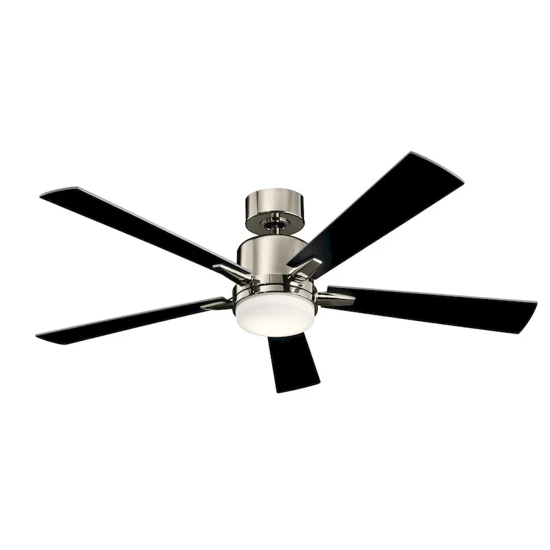 Kichler Lighting Lucian Collection 52-inch Polished Nickel LED Ceiling Fan