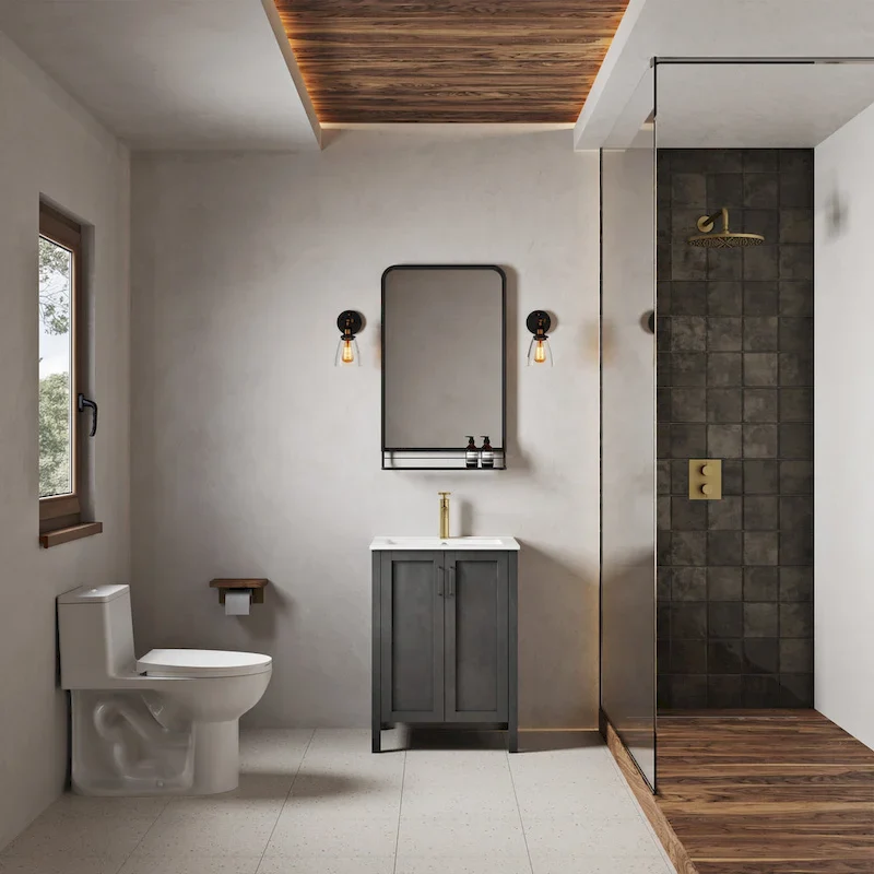 Avallon 24  Bathroom Vanity in Matte Black