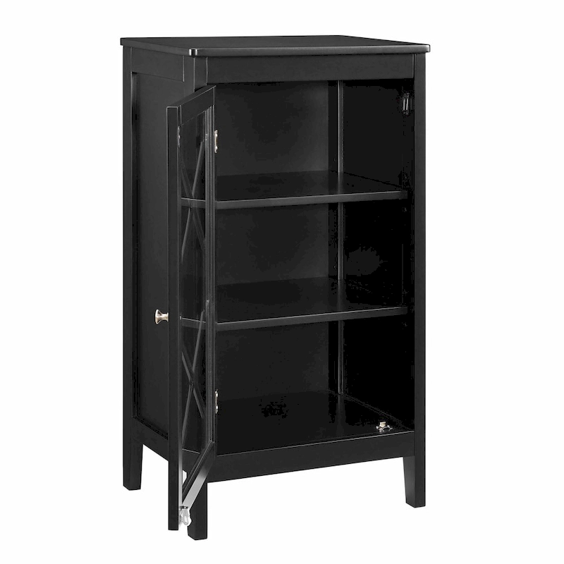 Ava Black Small Cabinet