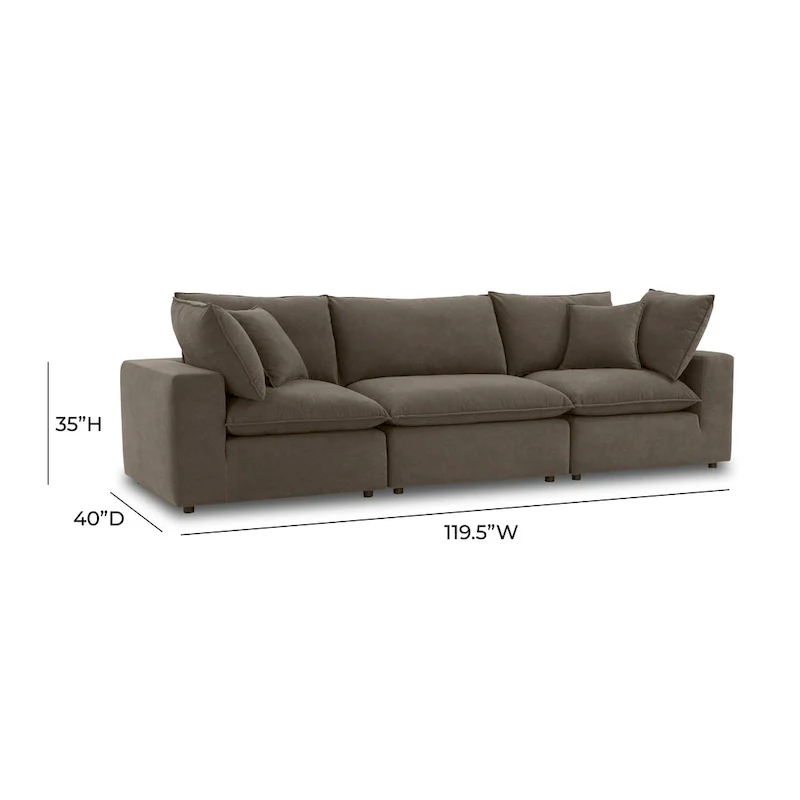 Cali Modular 3 Piece Sofa