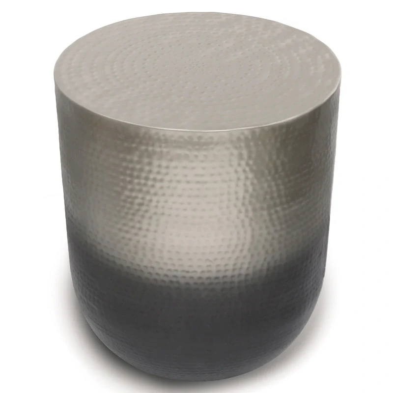 WYNDENHALL Kacy Boho 19 inch Wide Metal Metal Side Table, Fully Assembled