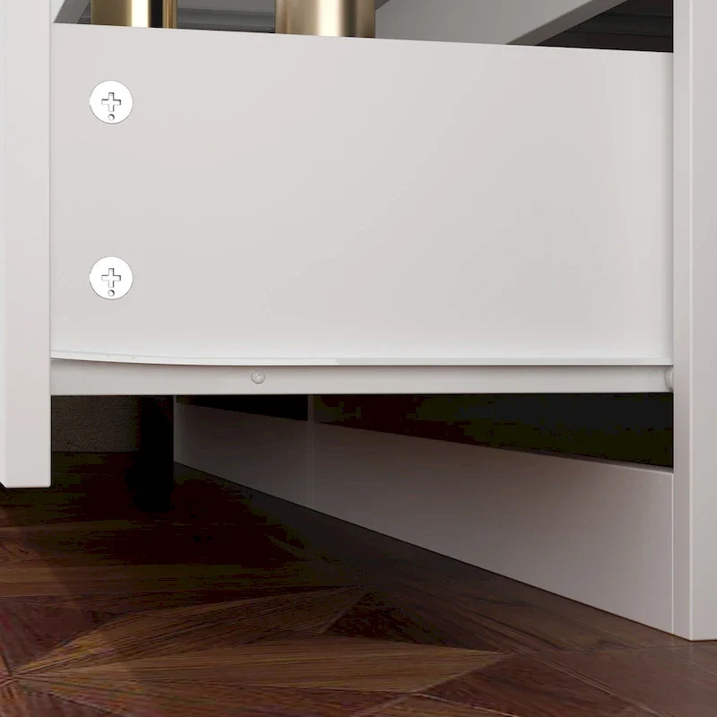 Makeup Table Chic Vanity Dresser Combo: Spacious Multi-Drawer Design