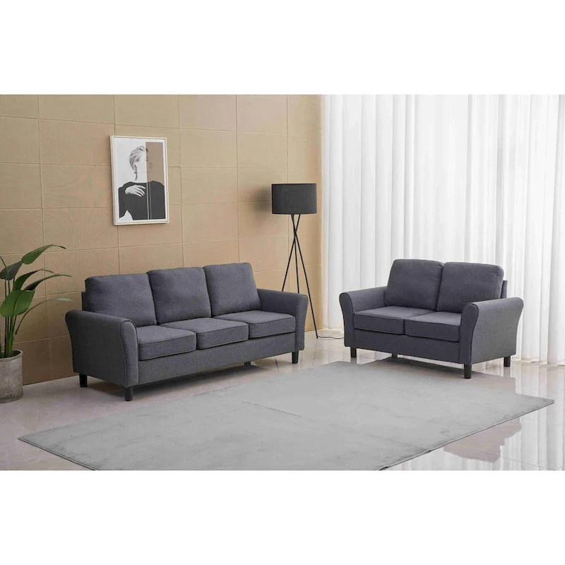 Loveseat and Sofa