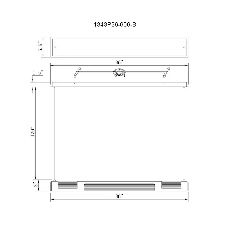 Neva 36 in LED Integrated Satin Nickel Mini Pendant - Satin Nickel