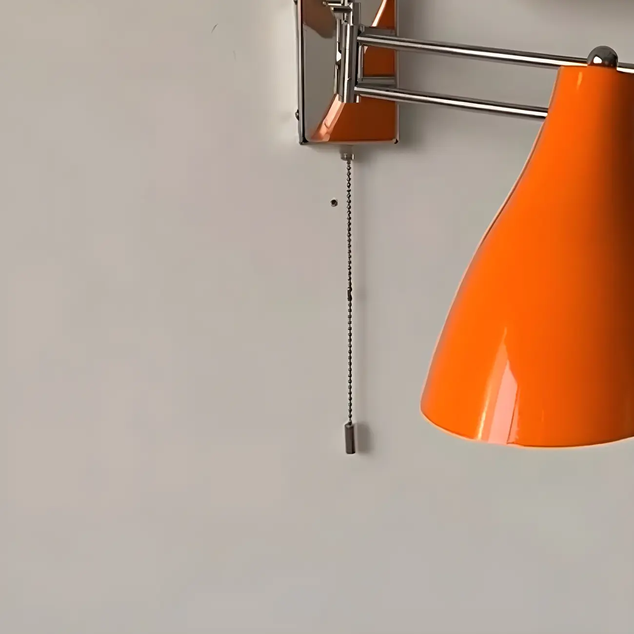 Modern Metal Clean-lined Swing Arm Wall Light