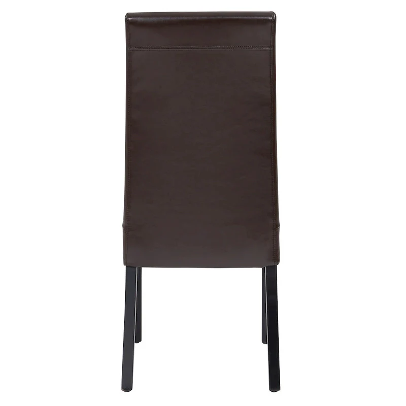 Valencia Leather Dining Side Chair, (Set of 2)