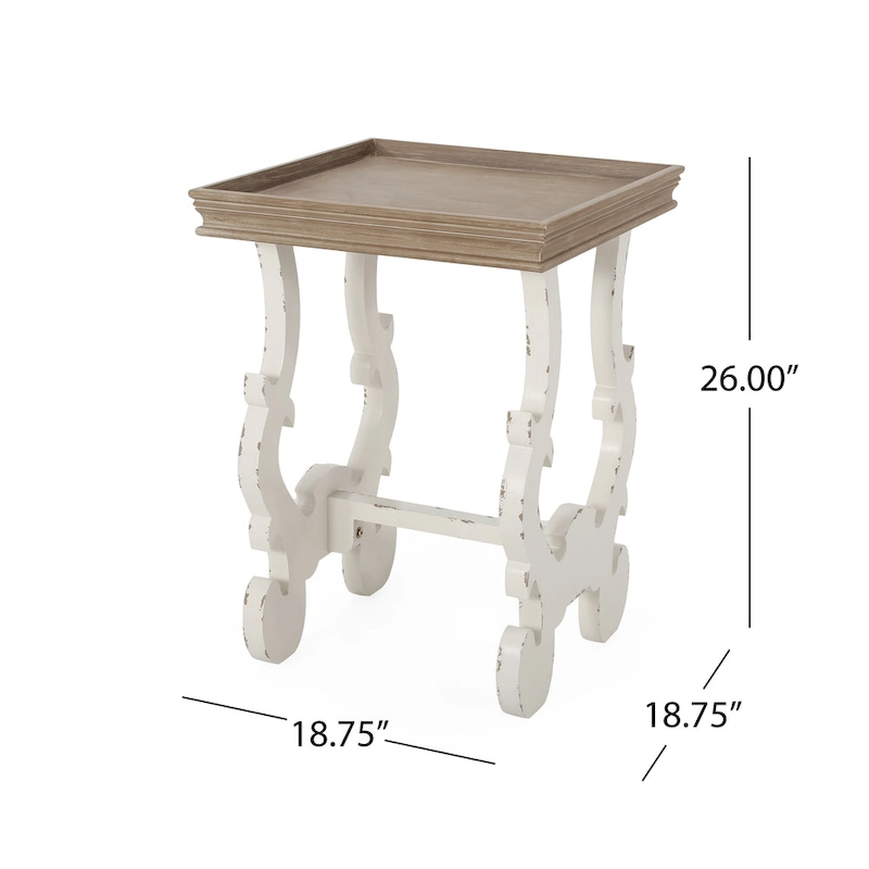 Lonedell French Country Accent Table by Christopher Knight Home