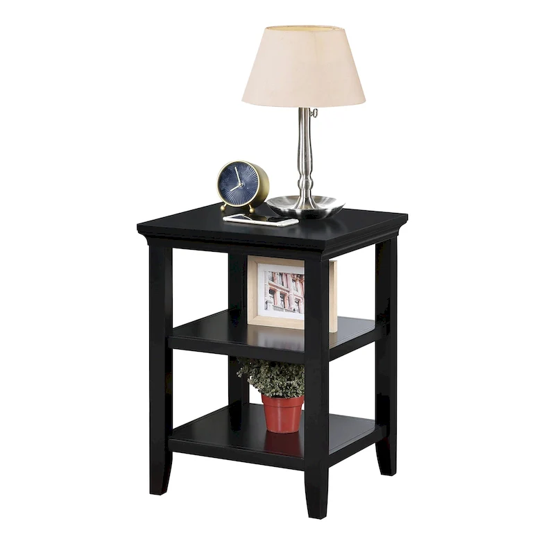 Convenience Concepts Tribeca End Table with Shelves