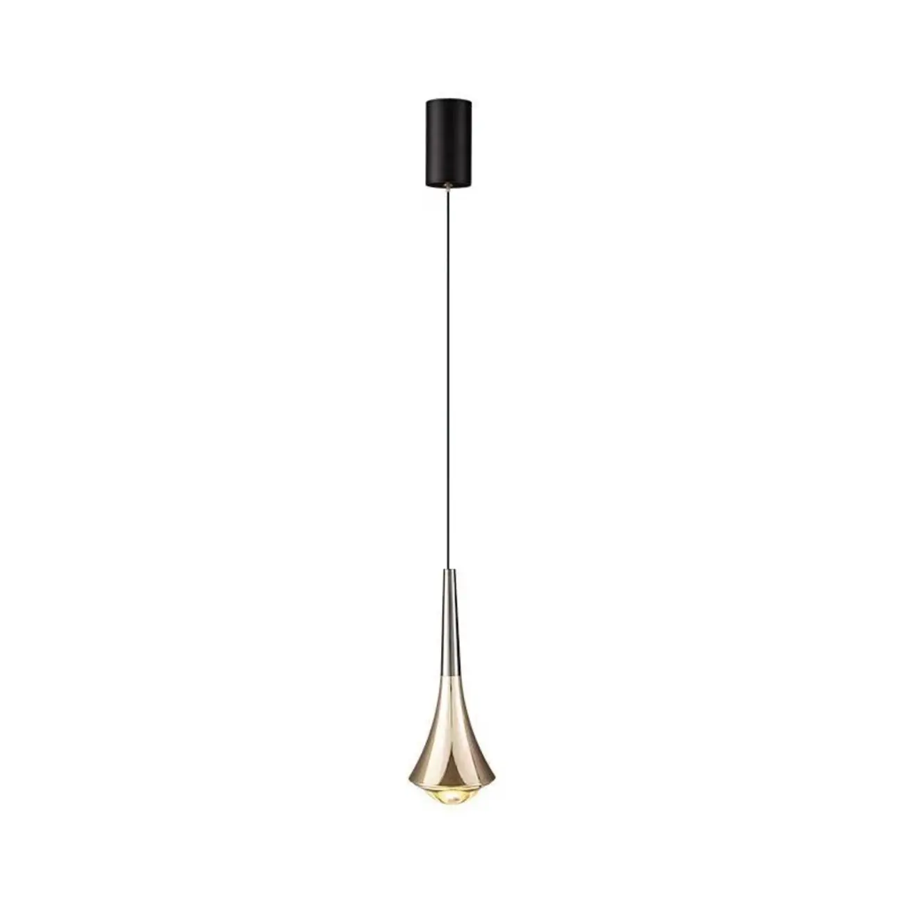 Bedside Metal Pendant Light with Third Gear Dimming