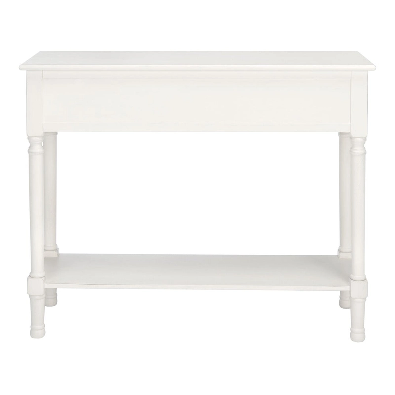 SAFAVIEH Leonia 2-Drawer Console Table - 35.5  W x 13  L x 29.5  H - 36Wx13Dx30H