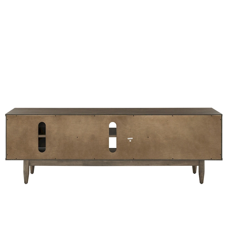 Kieran Mid-Century Wood 2-Drawer TV Stand by iNSPIRE Q Modern