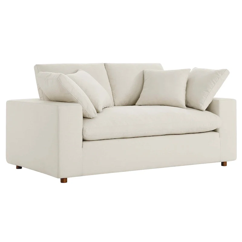 Commix Down Filled Overstuffed Loveseat - N/A