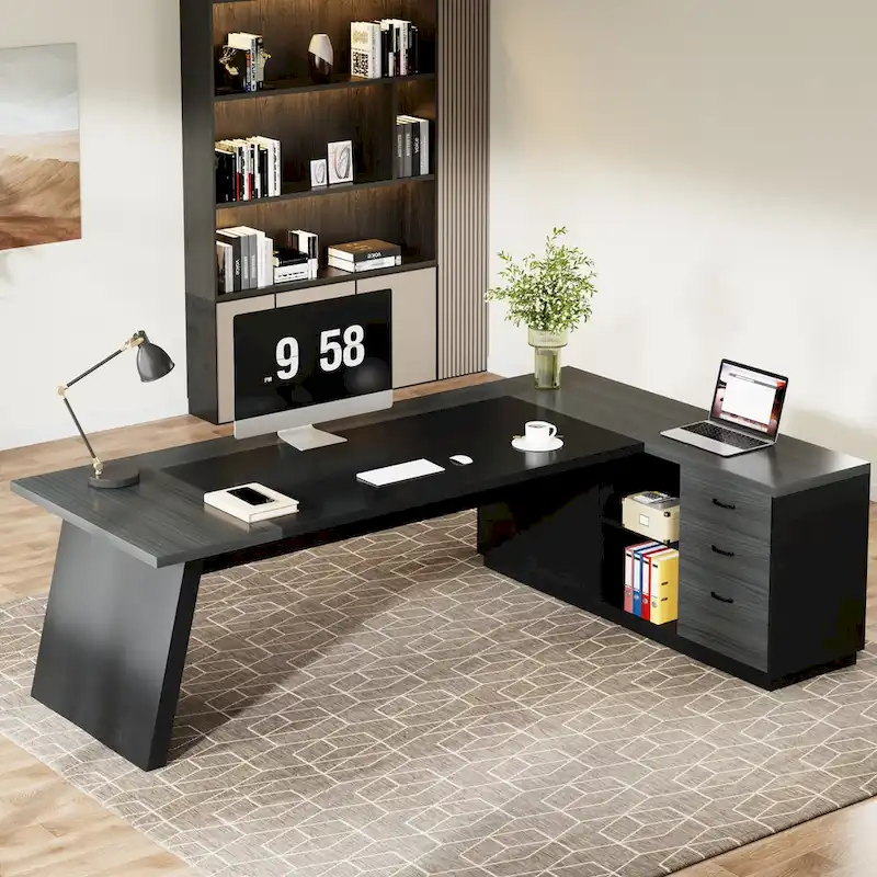 L-Shaped Computer Desk 78.7