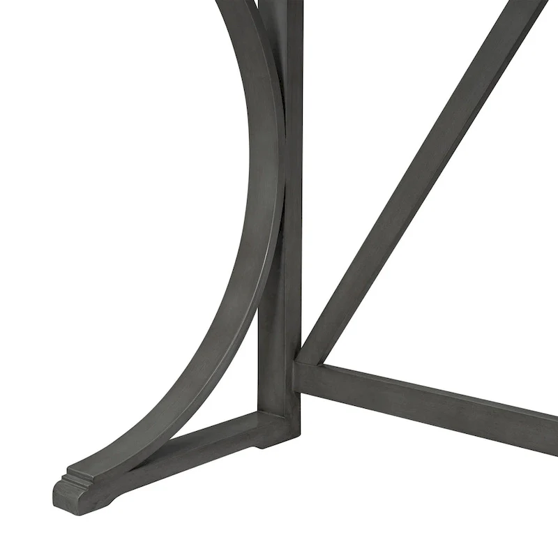 Farmhouse 3-Piece Counter Height Dining Table Set