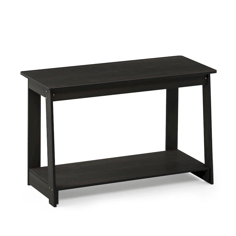 Contemporary TV Stand with Bottom Shelf, Fits TVs up to 37 Inch