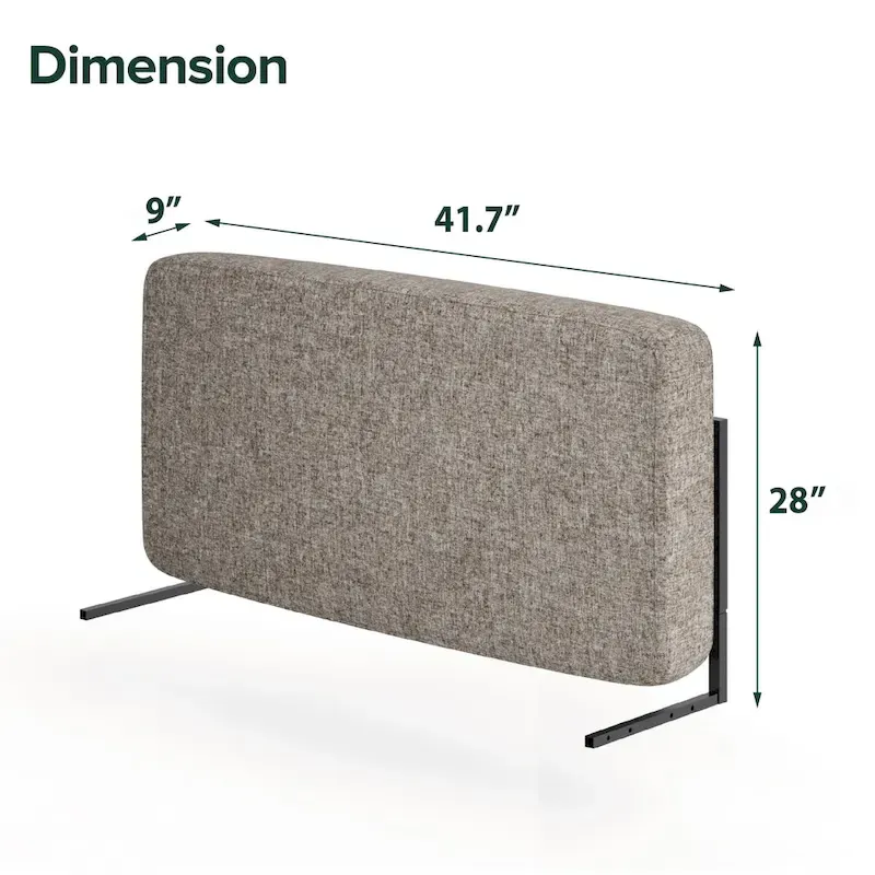 Priage by ZINUS Upholstered Cushion Headboard