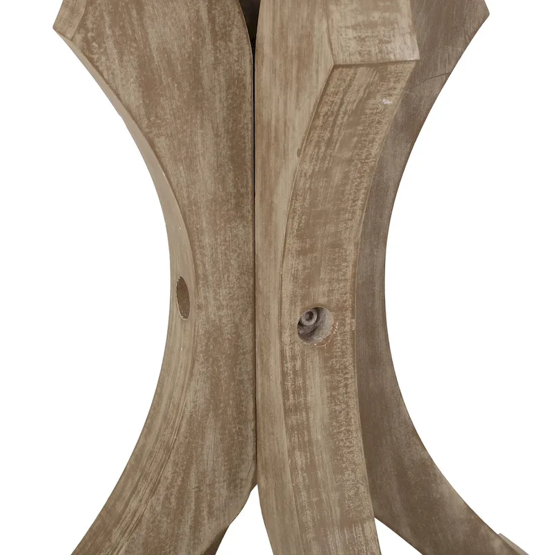 Callao French Country Accent Table with Round Top by Christopher Knight Home