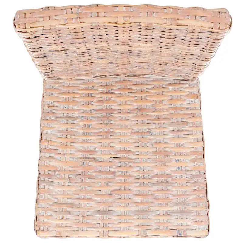 SAFAVIEH Candy Natural Wicker Dining Chair (Set of 2) - 19 W x 22 D x 41 H - 19Wx22Dx41H