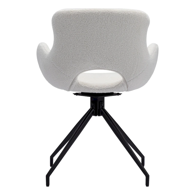 Swivel Dining Accent Chairs Set of 2 - N/A