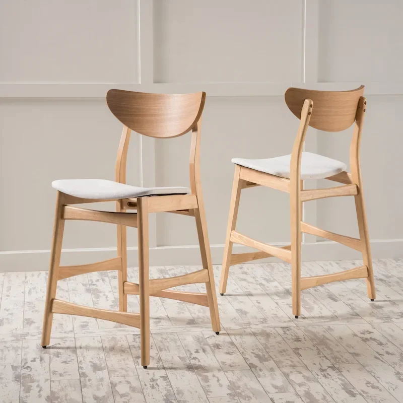 Wood 24-inch Counter Stool (Set of 2)