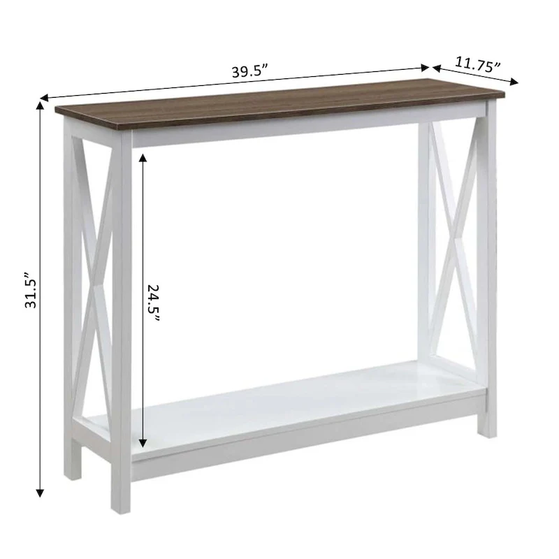 Convenience Concepts Console Table with Shelf
