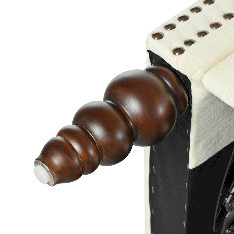 Upholstered Recliner with Wing Back