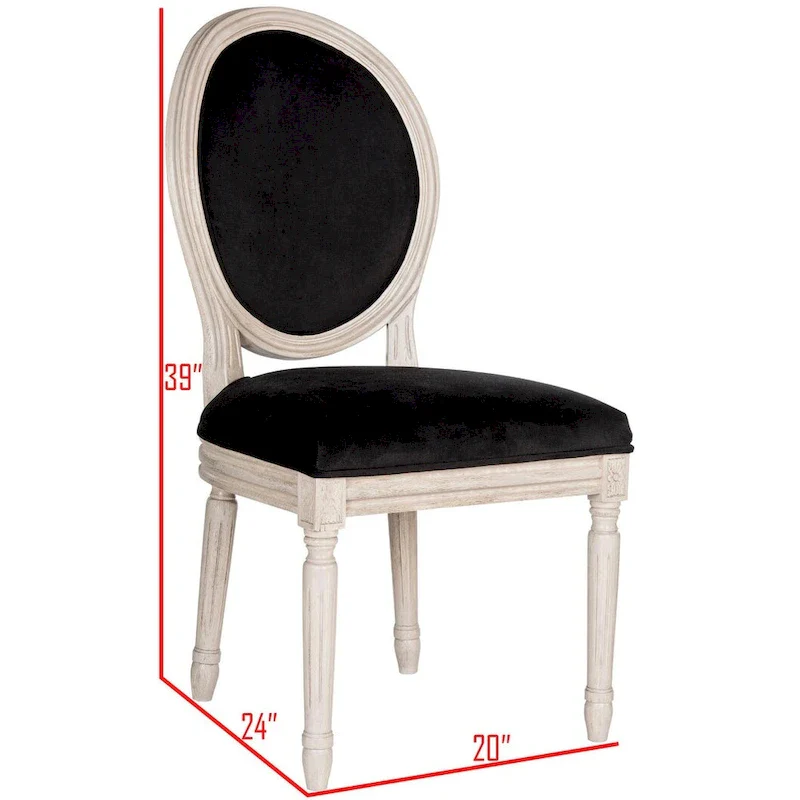 Parisian Oval Dining Chair (Set of 2) - 20Wx20Dx39H
