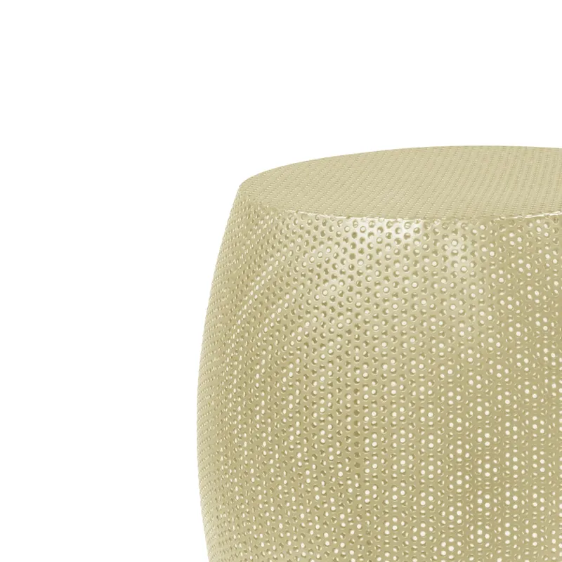 Christopher Knight Home Round Metal Hollow 2 PCS Side Table Set - 16.5 L x 16.5 W x 20.75 H