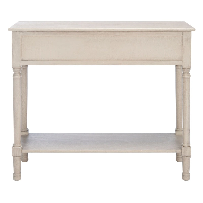 SAFAVIEH Leonia 2-Drawer Console Table - 35.5  W x 13  L x 29.5  H - 36Wx13Dx30H