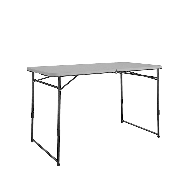 COSCO Indoor/Outdoor 4 ft. Fold-in-Half Portable Utility Table