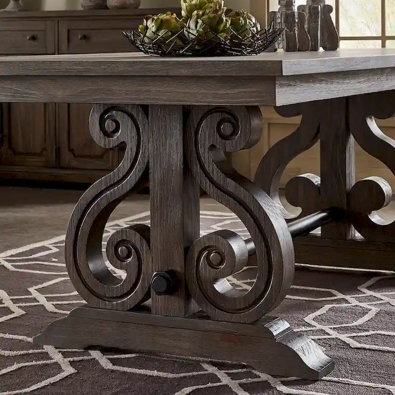 Wood Extendable Dining Table