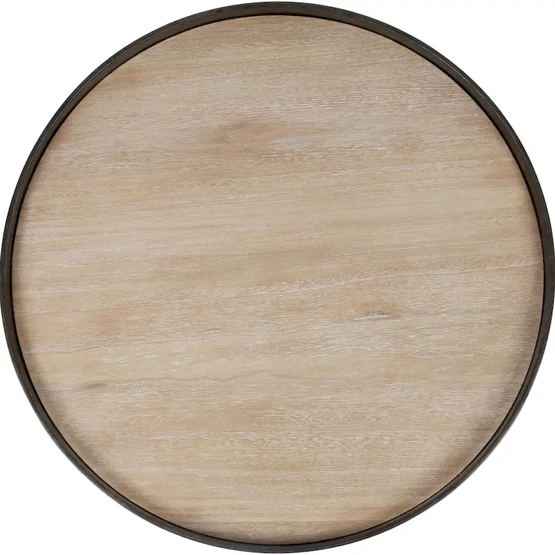 Kate and Laurel Zabel Round Modern Coffee Table - 28 Diameter