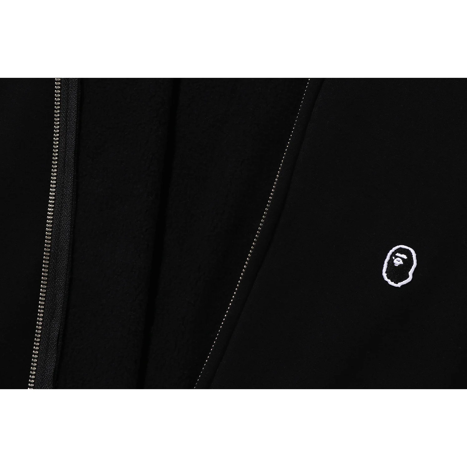 APE HEAD ONE POINT FULL ZIP HOODIE MENS