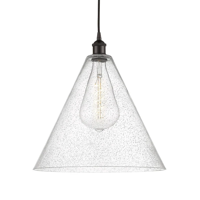 Innovations Lighting 616-1P-18-16 Edison Cone Pendant Edison Cone 16