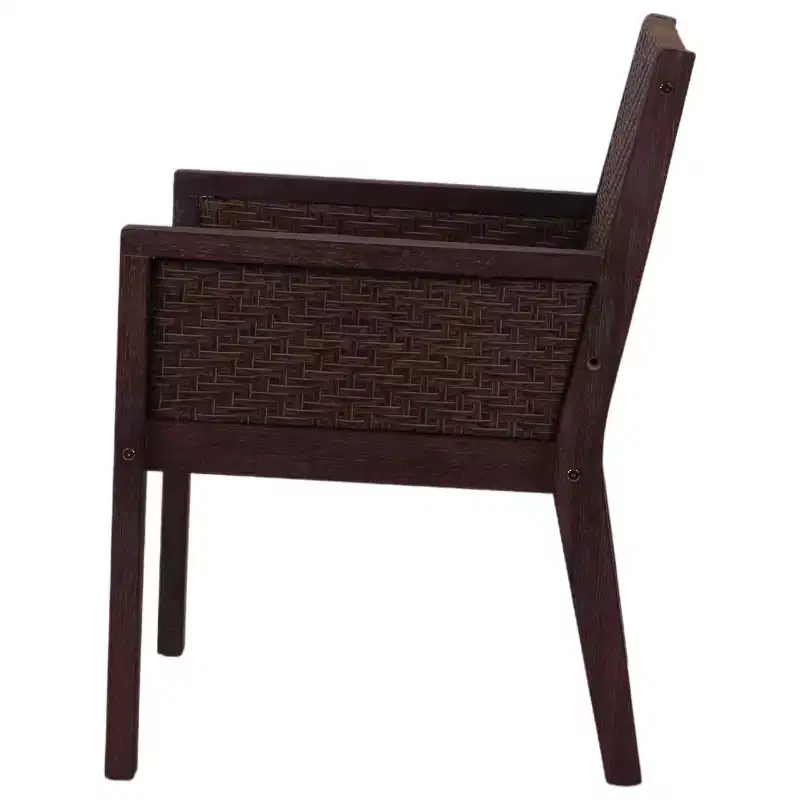 Courtyard Casual Buena Vista II 3 pc Bistro Set Includes: Two Dining Chairs and One End Table