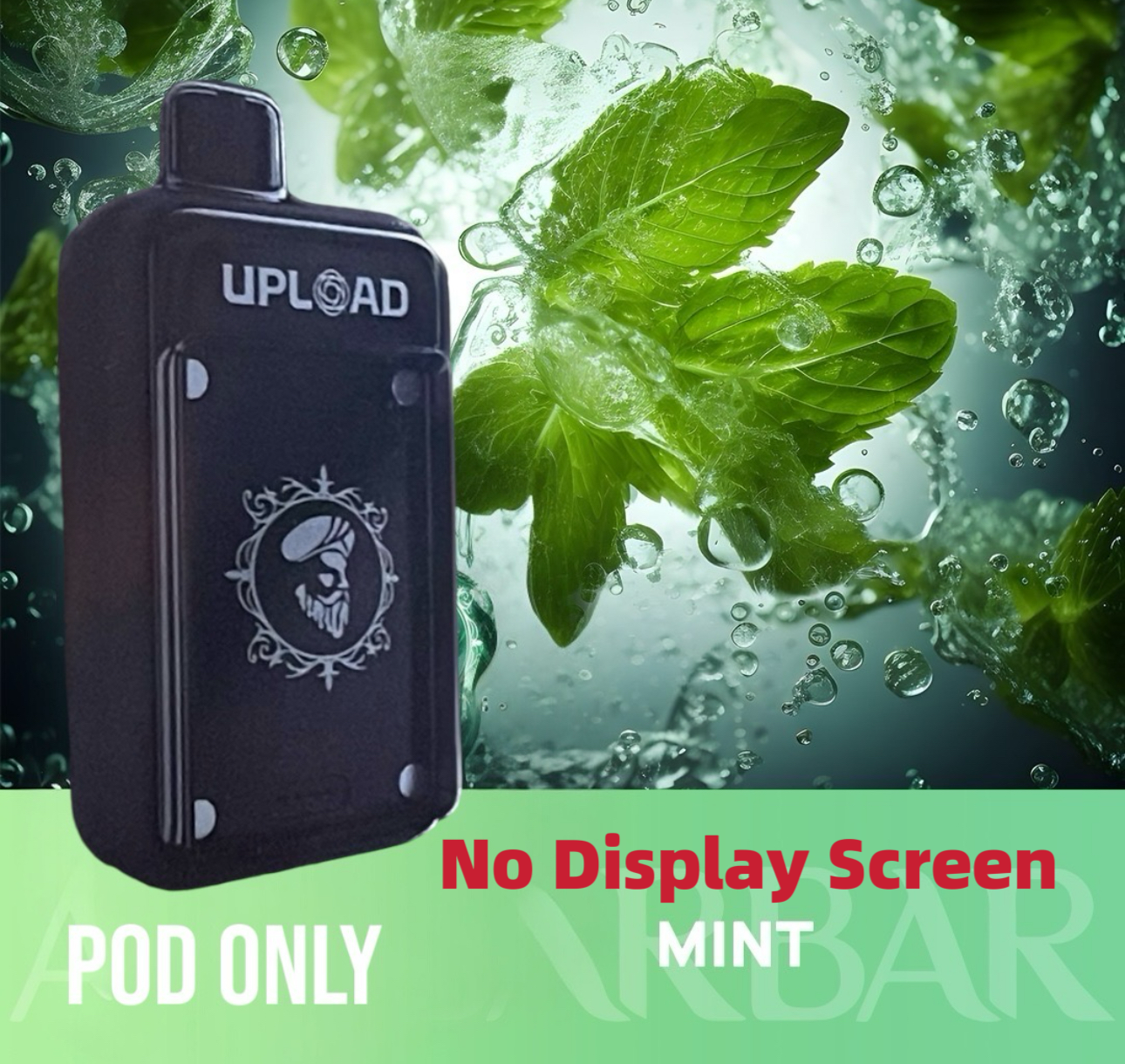 AliBarBar Upload POD 25000 puffs**NO Display LED Screen**